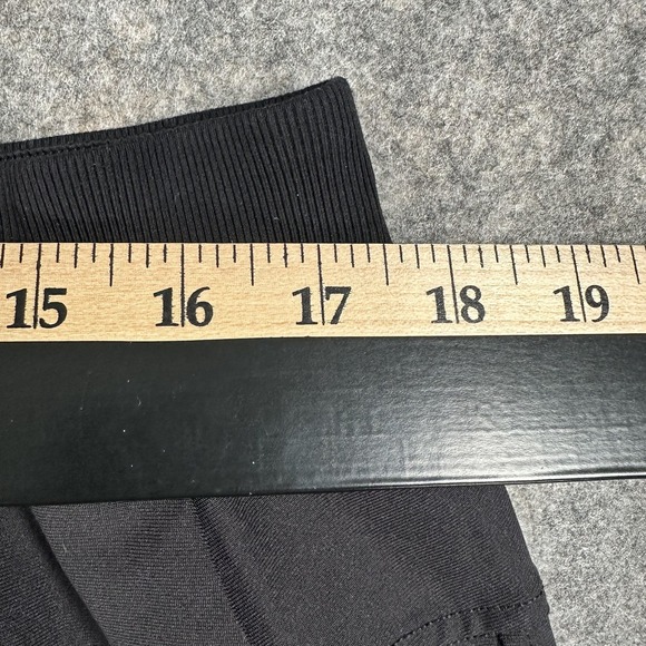 Lululemon Pants Mens 2XL Black Woven ABC Jogger Zip Pocket Ribbed Cuffs Athletic - Picture 4 of 13